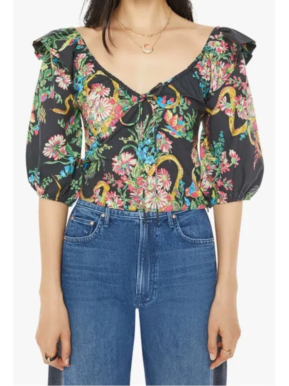 Mother NEW The Sweet Talker Blouse